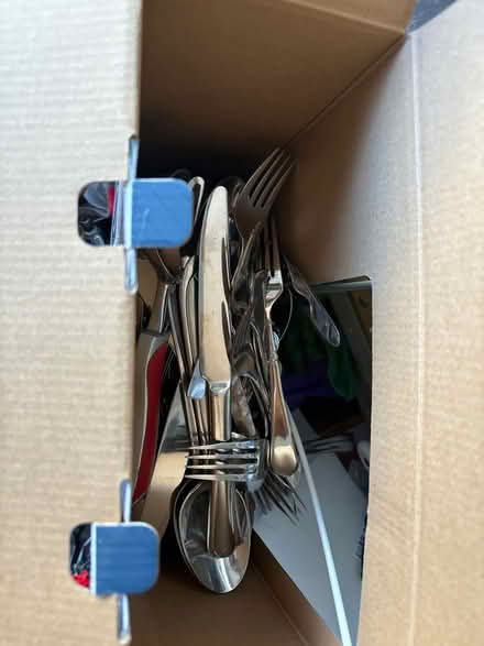 Photo of free Box of silverware (Mitty High area) #1