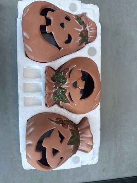 Photo of free Pumpkin tea light holders (Central Alameda) #1