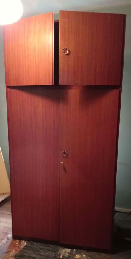 Photo of free Double wardrobe with top cupboard (Hollingbury BN1) #1