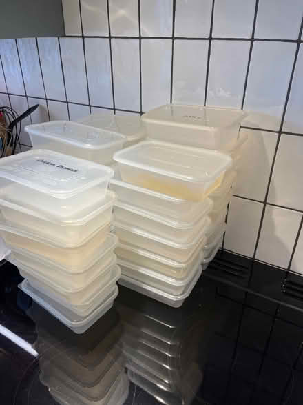 Photo of free Lots of plastic containers (BS9) #1