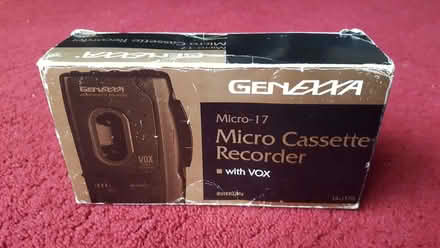 Photo of free Micro cassette recorder (Thornton Heath SE25) #1