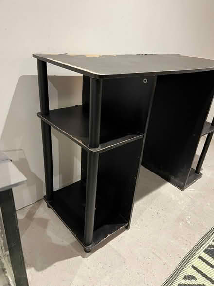 Photo of free Desk with shelves (Plaistow E13) #2