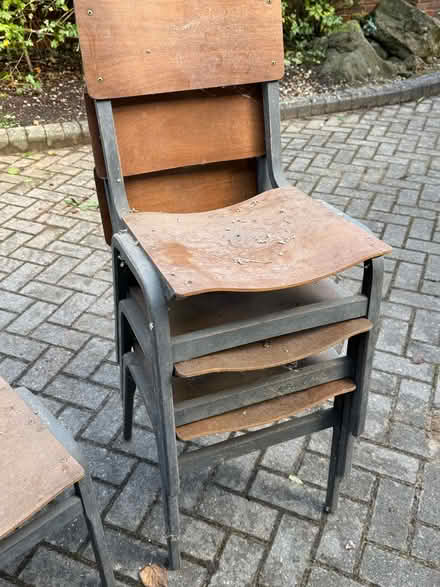 Photo of free Old wooden chairs (South Park, Reigate) #1