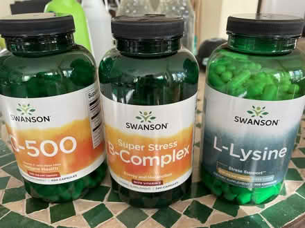 Photo of free 3 large bottles of supplements (Porter Square) #1