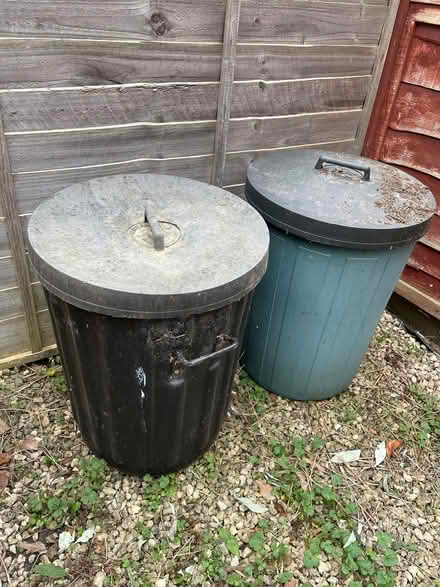 Photo of free Couple of plastic dustbins (Mountsorrel LE12) #1