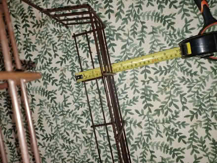 Photo of free Broom cupboard door wire shelves/ holder (Fareham PO16) #4