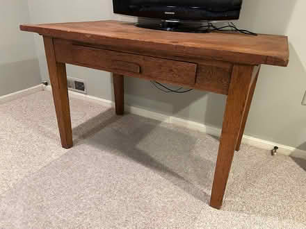 Photo of free Wooden desk (North Farm, North Bethesda) #1