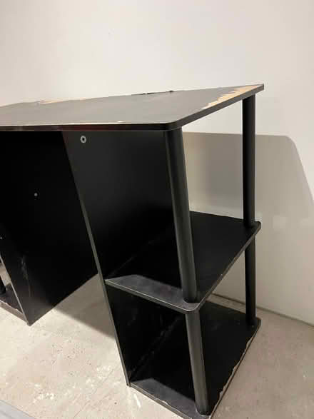 Photo of free Desk with shelves (Plaistow E13) #3