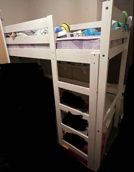 Photo of free White wooden high sleeper (Mount Pleasant ST4) #1