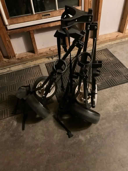 Photo of free 2 old pull carts (Near Shady Grove metro) #1