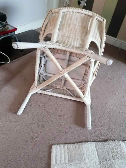 Photo of free Wicker chair (B67 Smethwick) #3