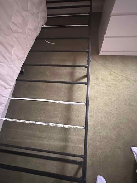 Photo of free Metal bed frame (East Putney) #2