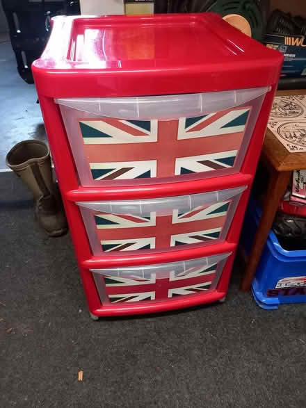 Photo of free Plastic storage drawers (Wolverley DY11) #1