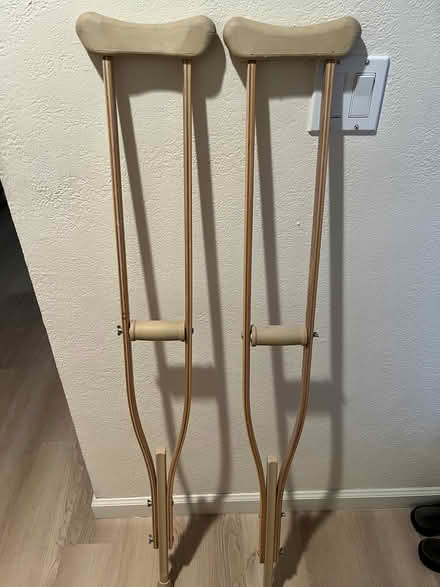 Photo of free Crutches (near Stoneridge Mall) #1