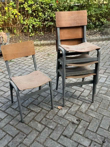 Photo of free Old wooden chairs (South Park, Reigate) #2