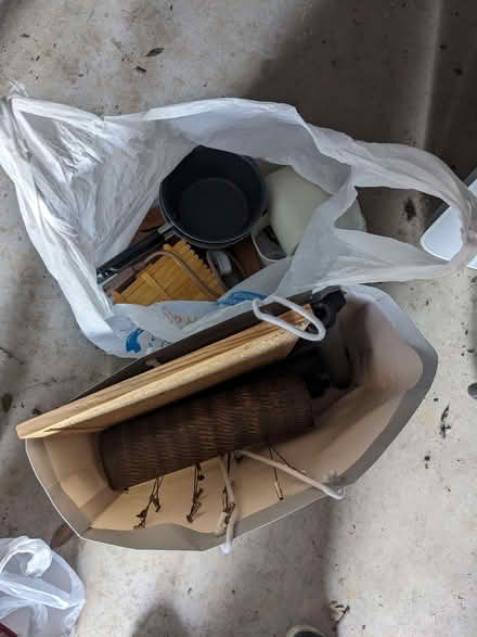 Photo of free Noticeboard, vase, pans, rolling pin etc. (New Earswick YO32) #1