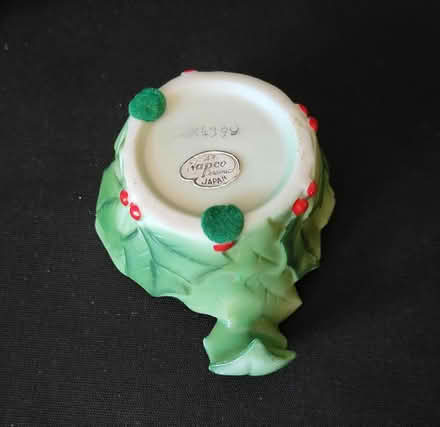 Photo of free Ceramic Holiday Candleholder (Crescent Park) #3