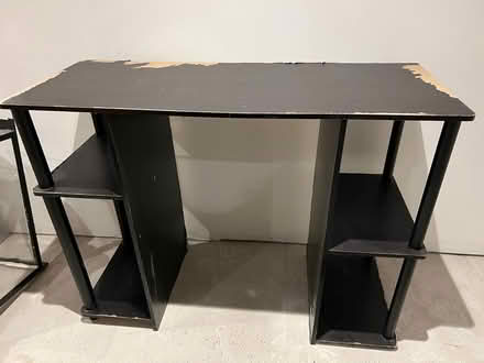 Photo of free Desk with shelves (Plaistow E13) #1