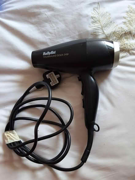 Photo of free BaByliss Tourmaline-gold 2100 (Bedlington Station, NE22) #1