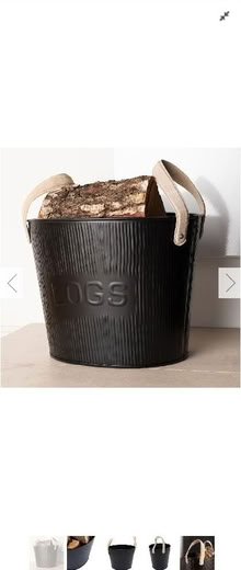 Photo of Log/coal basket (Cromford DE4) #1