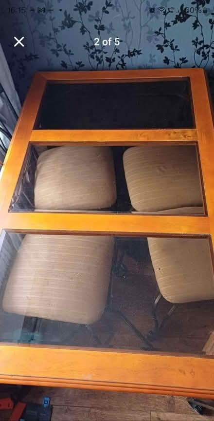 Photo of free Dining table & 4 chairs (Aylestone LE2) #2