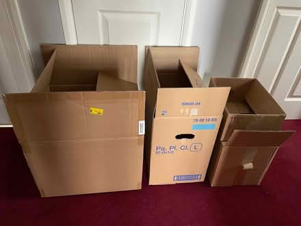 Photo of free Cardboard boxes, Whittlesey (Whittlesey PE7) #1