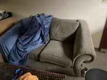 Photo of free Brown Loveseat (Novato High) #2