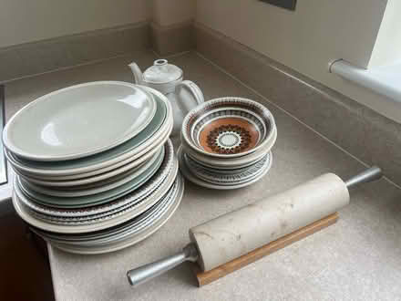 Photo of free Plates, dishes and coffee pot (Newcastle under Lyme ST5) #1