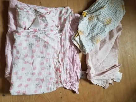 Photo of free 4 muslin cloths for baby (Gloucester) #1