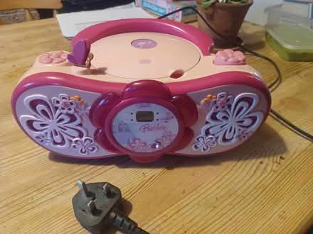 Photo of free Barbie cd player (Muchelney) #1