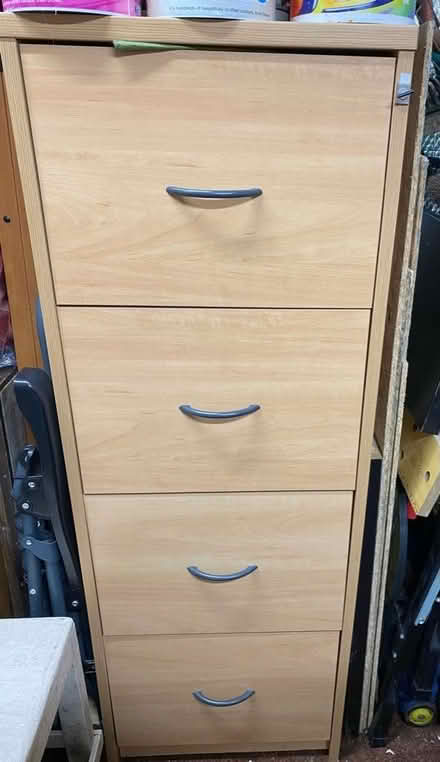 Photo of free 4 drawer filing cabinet (Knaresborough HG5) #1