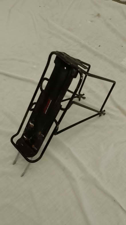 Photo of free Bicycle rear carrier rack for 26/27 inch wheels (New Town TN22) #1