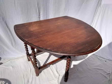 Photo of free Oak Drop Leaf Table (Offerton SK2) #3