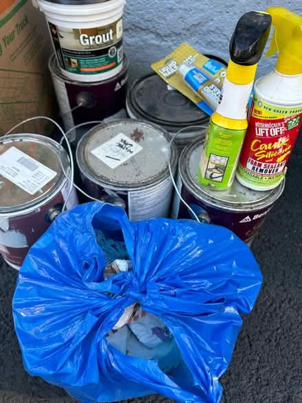 Photo of free Paints and grout- pick up by today (Ridgewood/Paramus) #2