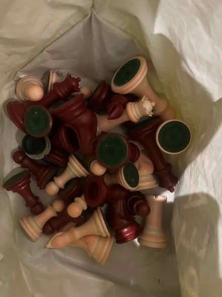 Photo of free Full set of chess pieces (without board) (Lavender Hill SW11) #1