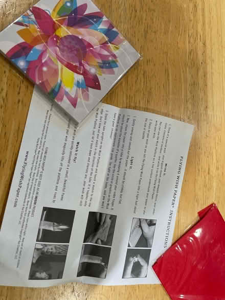 Photo of free “Flying wish paper” (Redwood City (Redwood City (south end)) #3