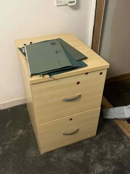 Photo of free 2 drawer filing cabinet (Stacksteads) #1