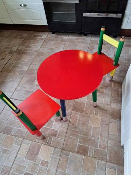 Photo of free Child's table and chairs (RG6 earley) #1