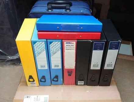 Photo of free 2 x Ring Binders & 7 x Box Files (Southport PR9) #1