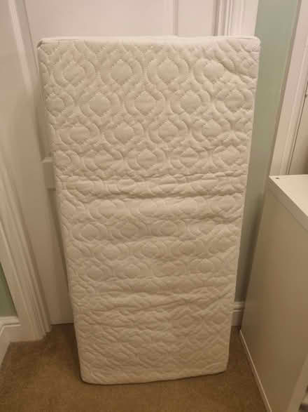 Photo of free Cot mattress 117x53 (Arborfield Garrison RG2) #1