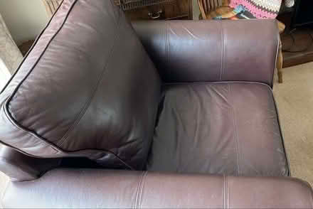 Photo of free Next leather armchair (Cossington LE7) #4