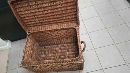 Photo of free Large wicker trunk (Weston Park) #2