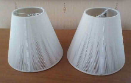 Photo of free Small clip-on lamp shades (pair) (Highley WV16) #2