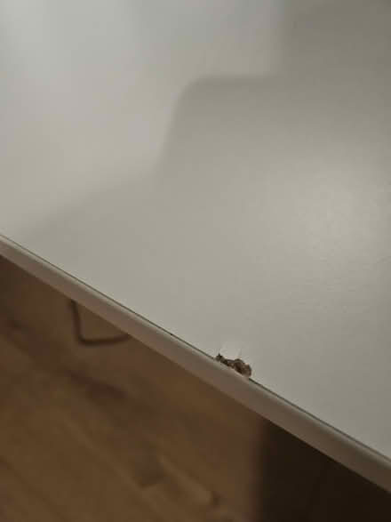 Photo of free White study/dining table (W2) #3