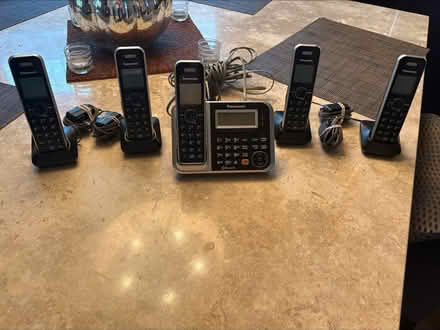 Photo of free Panasonic 5 handset cordless phone (Miraloma Park) #1