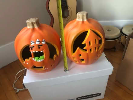 Photo of free Plastic pumpkins (Wakefield Ma) #3