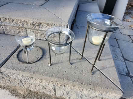 Photo of free Tea candle holder, set of 3 (Wellington Village) #1