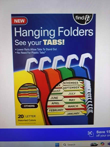 Photo of free Hanging File Folders (Deer Park) #2