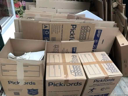 Photo of free Cardboard Boxes from Moving House (Bracebridge Heath LN4) #1