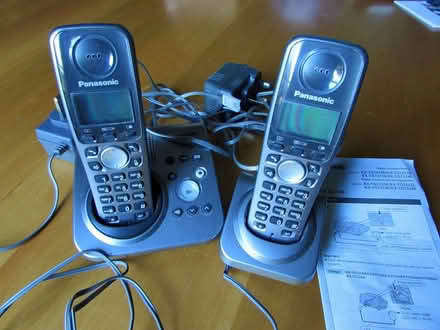 Photo of free Panasonic cordless phones (Dorchester near Top o' Town) #1